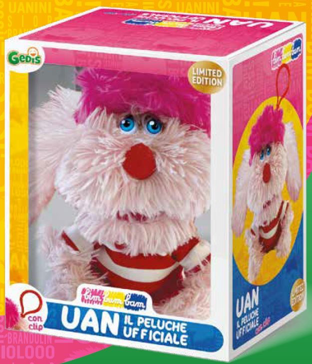 UAN il peluche ufficiale, limited edition - Gioca con noi! speciale - 30002 - 26/5/2023